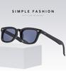 Vintage Square Sunglasses Women Men Ocean Color Shades Designer Sun Glasses Fashion Rivet Rectangle