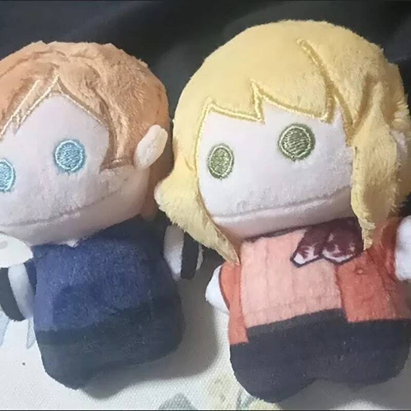 10cm Game Leon Kennedy Plush Doll Cotton Suffed Ashley Graham Doll Pendant Action Horror Game Related Toys Fans Birthday Gift