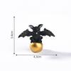 Halloween Skull and Bat Figurine Decorative Accessories Mini Micro-landscape Ornaments