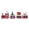 Multicolor Christmas Train Cartoon Animal Mini Christmas Tree Train  Ornament