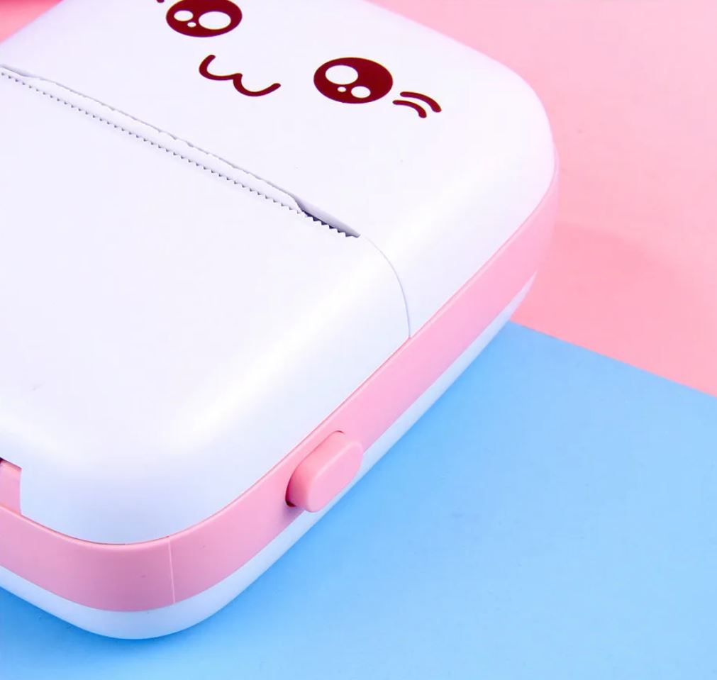 Thermal printer mini labels photos notes multifunction kitty print