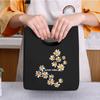 Lunch Bag Breakfast Box Bags Women Portable Hand Pack Picnic Travel Products Daisy Printed School Food Storage Bags Bento Pouch