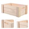 Vintage Holzkiste Desktop Organizer Korb Natürliche Robust Container Bin Holz Massivholz