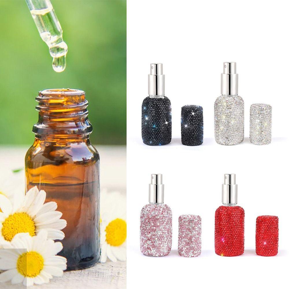 

30ml Perfume Bottle Diamond-Encrusted Refillable Sample Bottle New Spray Bottle Outdoor