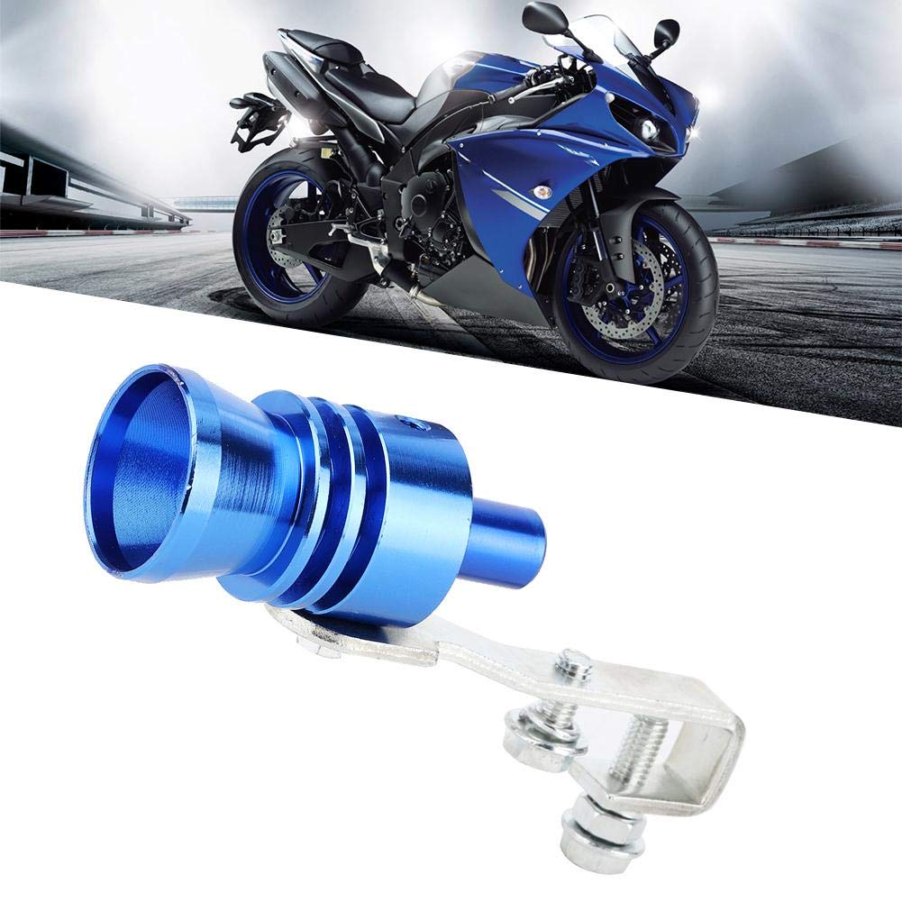 Turbine Whistle, Turbo Sound - Qiilu Exhaust Pipe Speaker Sound Whistle Speaker (Blue)