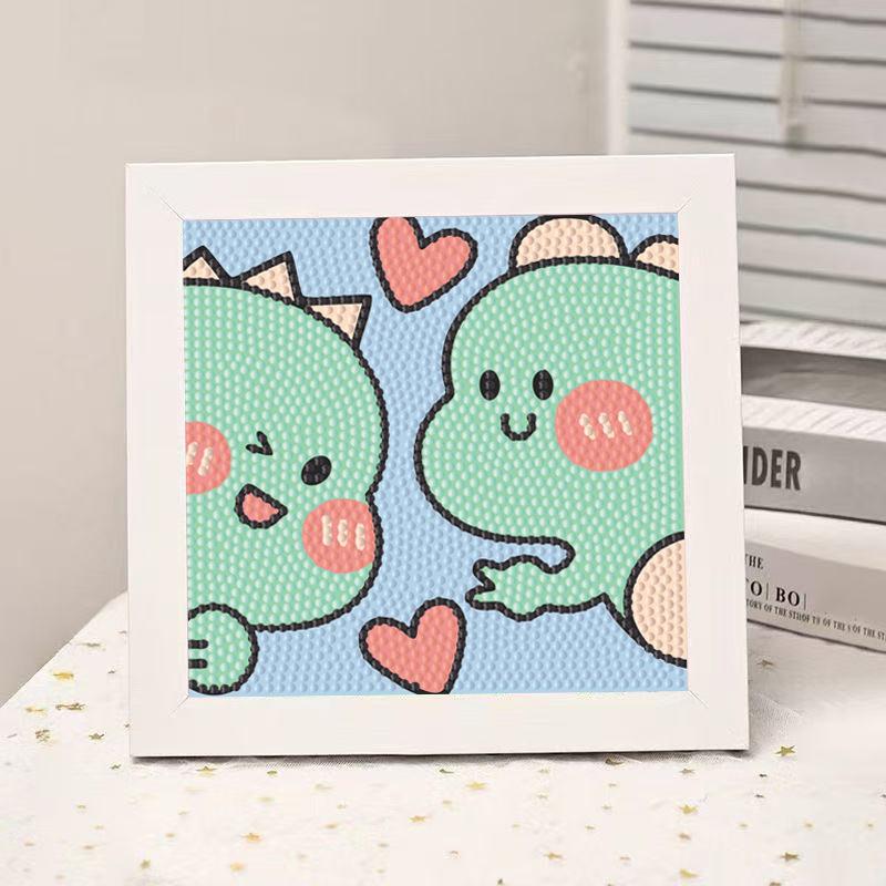 High-End Diamond Painting Diy Van Gogh Starry Sky Cat Creative Handmade Toy Table Decoration Diamond Painting With Frame