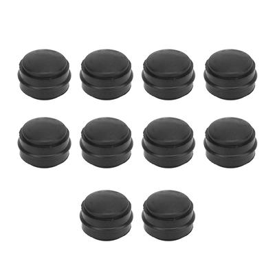 10Pcs Brake Bleeder Screw Cap 222101 Protective Easy To Install Rubber Grease Fitting Cap Nipple Cover for Car