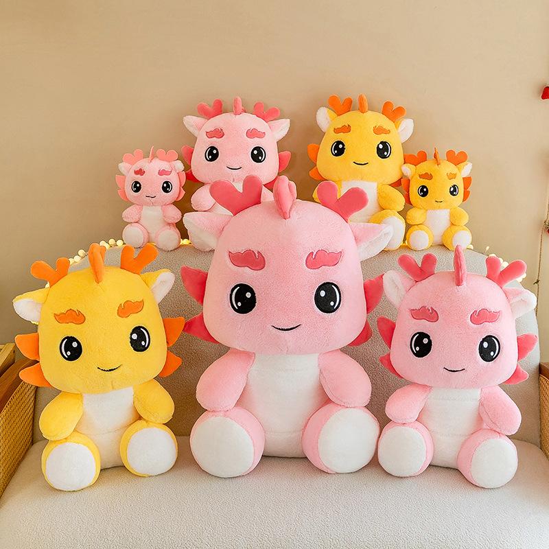 Dragon Doll Plush Toy Bed Sleeping Animal Doll Children Birthday Gift Cotton