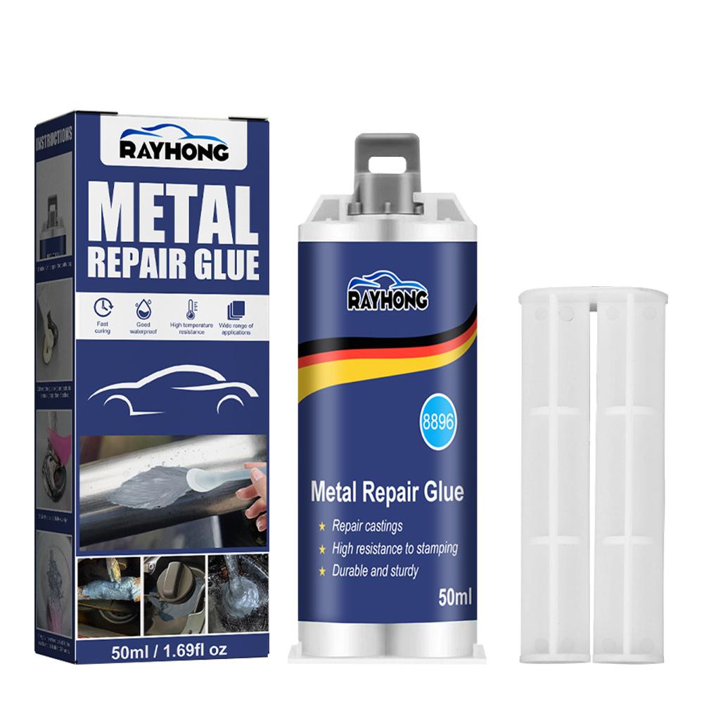 

50/100ml Casting Adhesive Heat-Resistant Weld Sealant Extrusion Weld Seam Metal Repair Agent for Sand Hole/Air Hole/Crack Repair