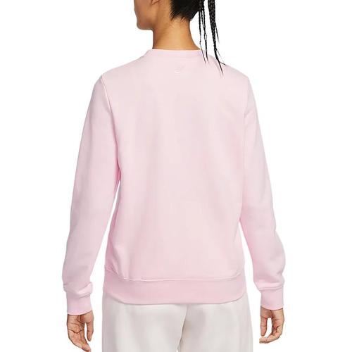 Nike Women's Long-Sleeve Sports Sweatshirt Autumn Pink