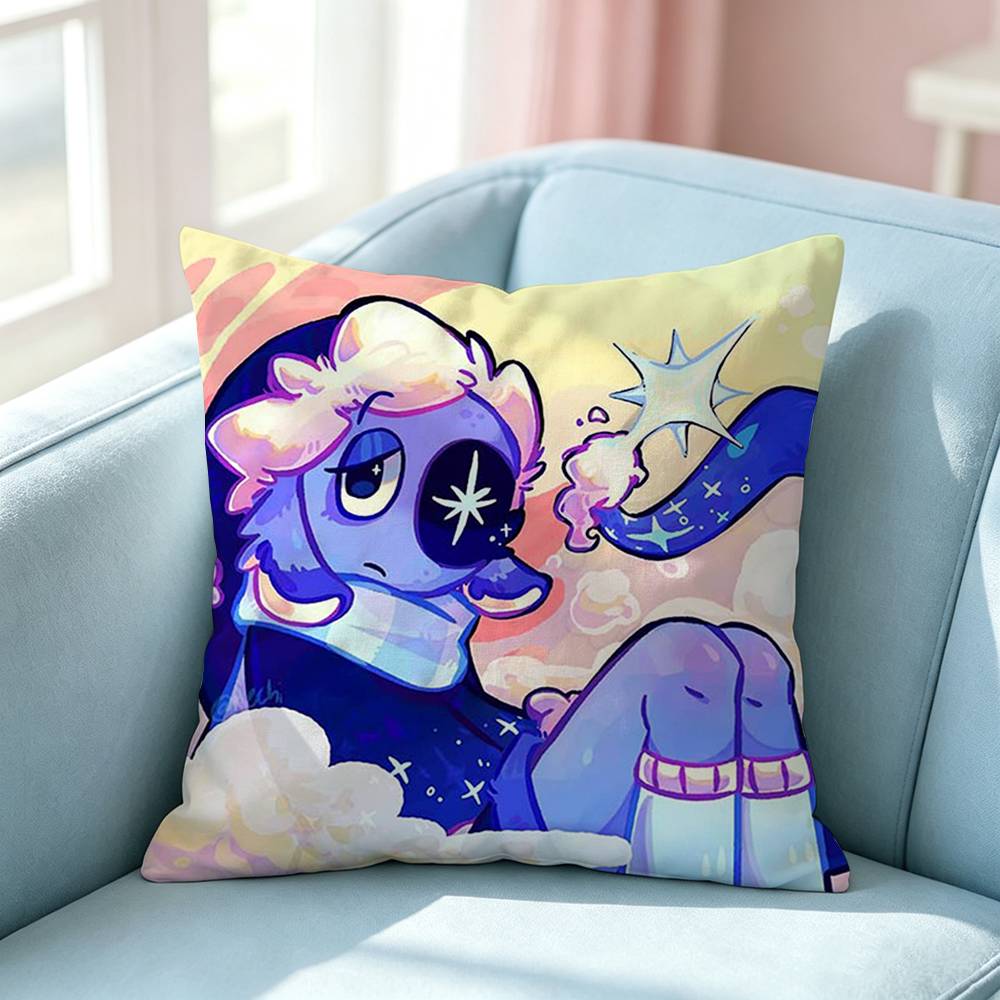 AAstro DDandys Game WWorld Pillow Case Square DoubleSided Sofa Cushion Cover Bedroom Bedside Pillow