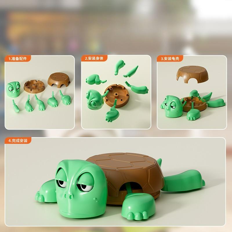Cute Turtle Coaster 3D Printed Cup Pad, Fun Tea Coffee Mug Holder, Creative Table Decoration & Household Ornament Accessories