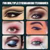 Eyeliner Makeup Brush Reusable Silicone Eyeliner Brush Waterproof Eye Liner Makeup Applicator