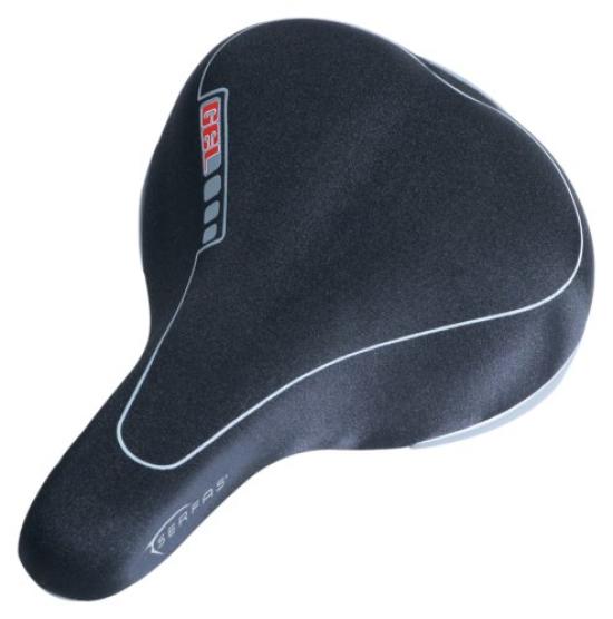 SERFAS Comfort Reactive Gel Bicycle 651403 Men's Shock-Absorbing Saddle,