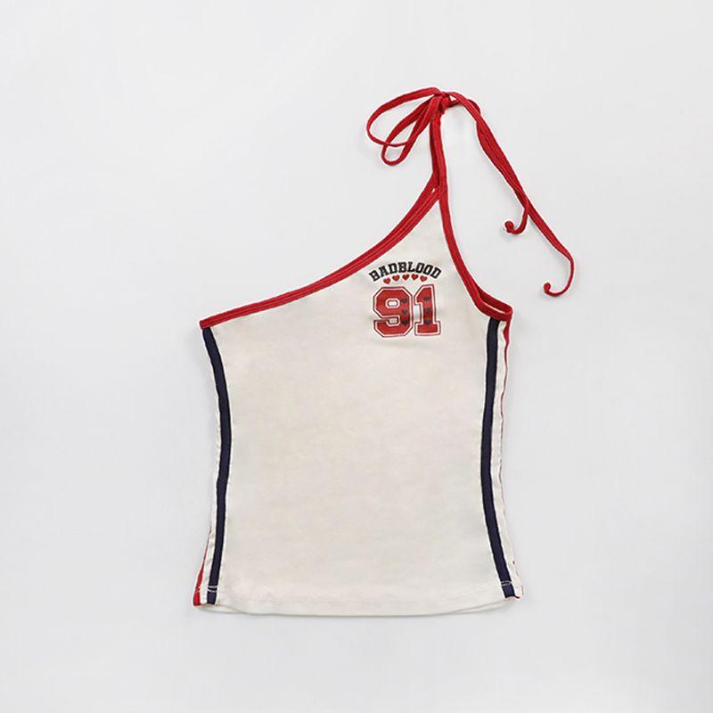South Korea Badblood American Style Niche Style Sexy Camisole Women's New Arrival Print Stylish Sexy