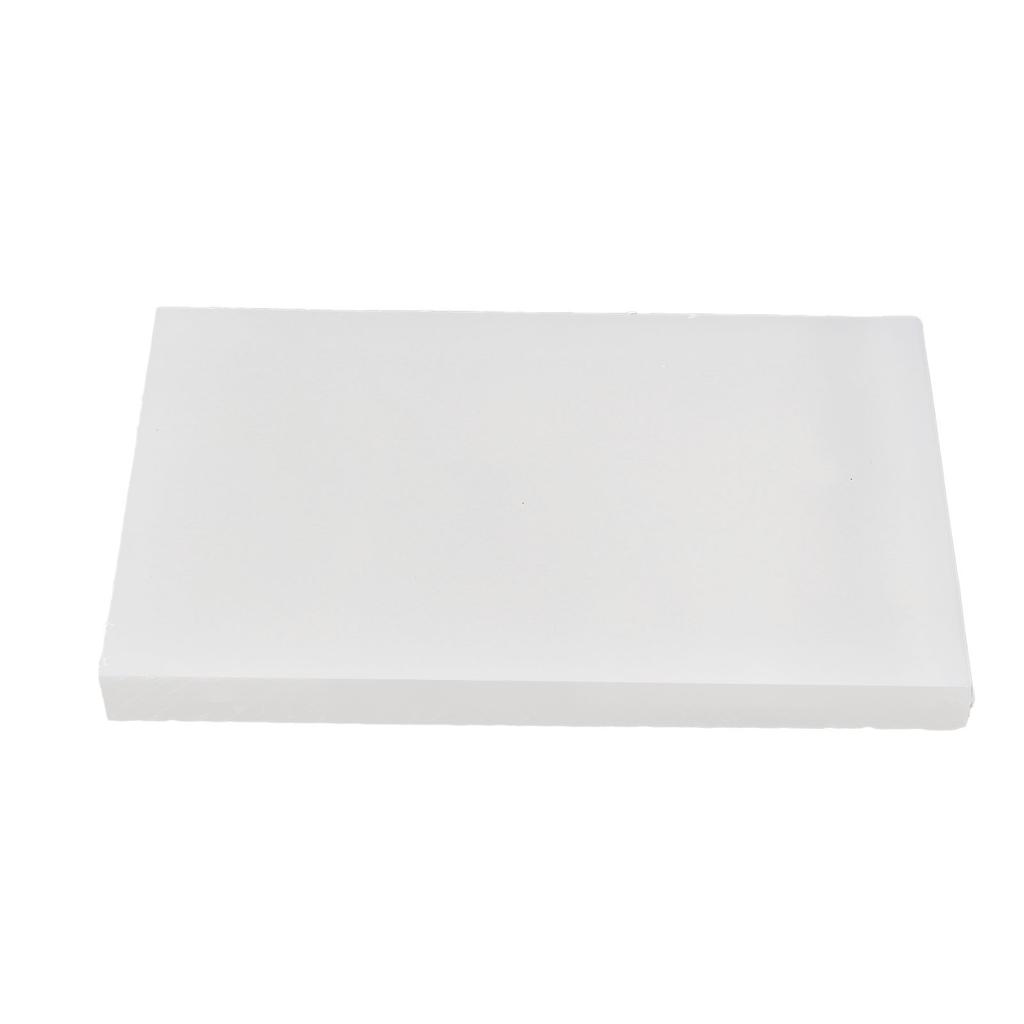 Leather Punch Mat Cushioning Noise Reduction Tear Resistant PP Hole Stamping Cutting Pad for DIY Craft M Thick