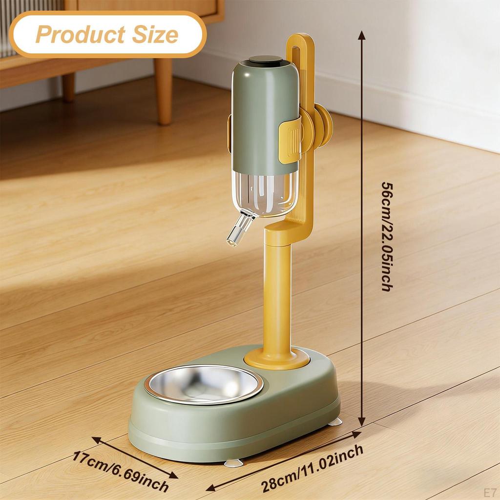 Automatischer 2-in-1 Wasser- und Futterspender für Hunde, Hamster, Kaninchen, Kätzchen.