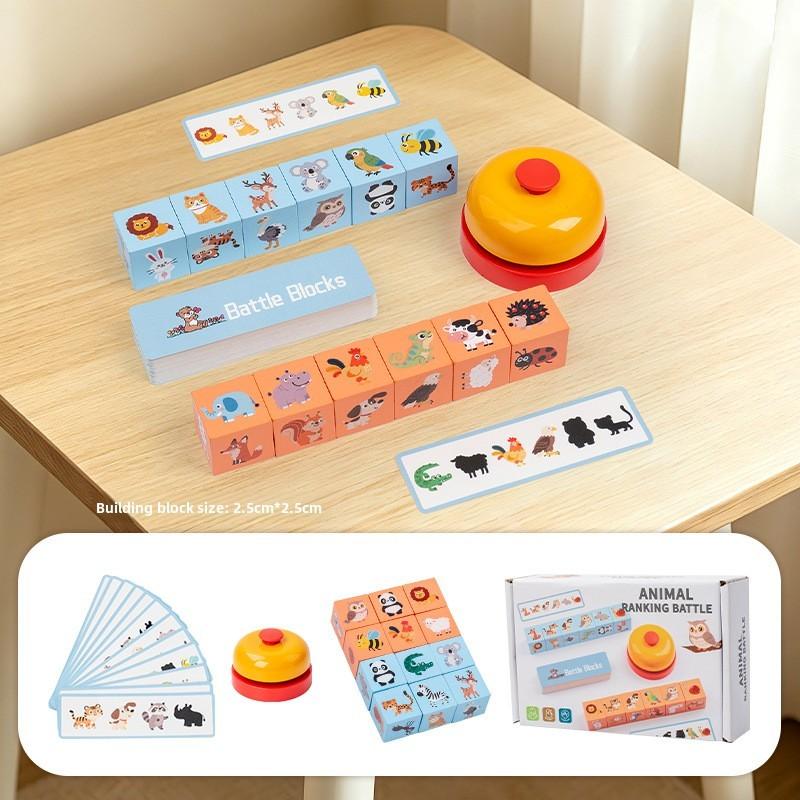 Wooden Educational Word Building Blocks For Kids Age 3 To 6 With Diy Fun And Cognitive Development