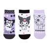Sanrio  Sanrio  Sanrio Kids Sneakers Socks 3 Pair Set Socks 16-18cm Kuromi Kuromi-chan Kuromi Character 455172 Sanrio