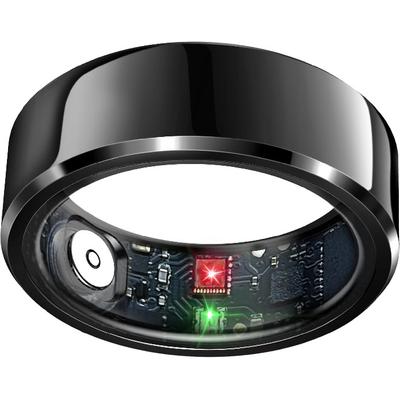 Akıllı Yüzük Sağlık Takip Cihazı, Kalp Atış Hızı ile Uyku Takip Yüzüğü, Aktivite İzleme/Adımlar/Mesafe/Kaloriler İçin Su Geçirmez Fitness Yüzüğü, Hava Hareketleri