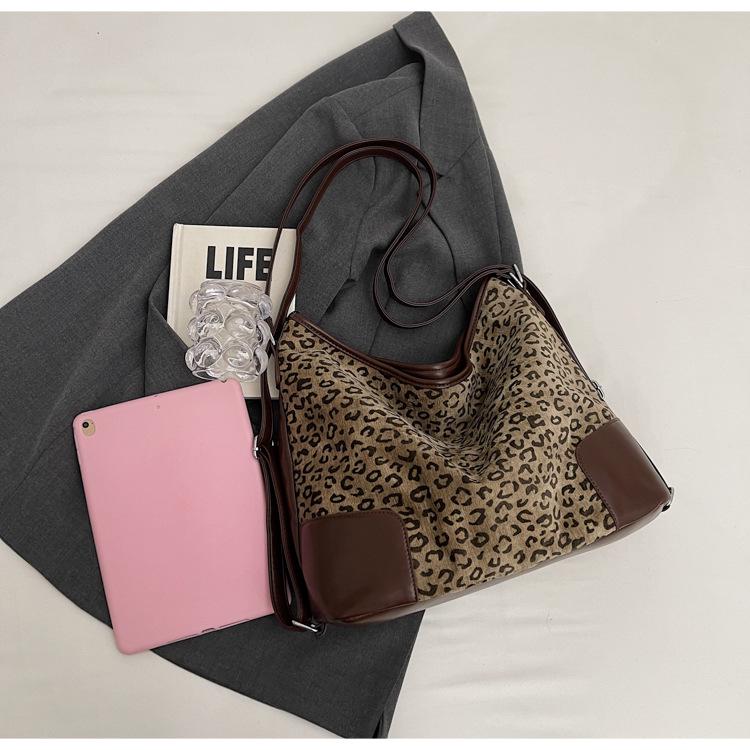 2025 Borsa Tote a Tracolla Semplice e alla Moda per Ragazze Carine - Stile Versatile Autunno/Inverno