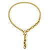 Stainless Steel Hip Hop Cuban Link Chain for Women Men T bar Toggle Clasp Long Chain Pendant Charm Choker Necklace Party Jewelry