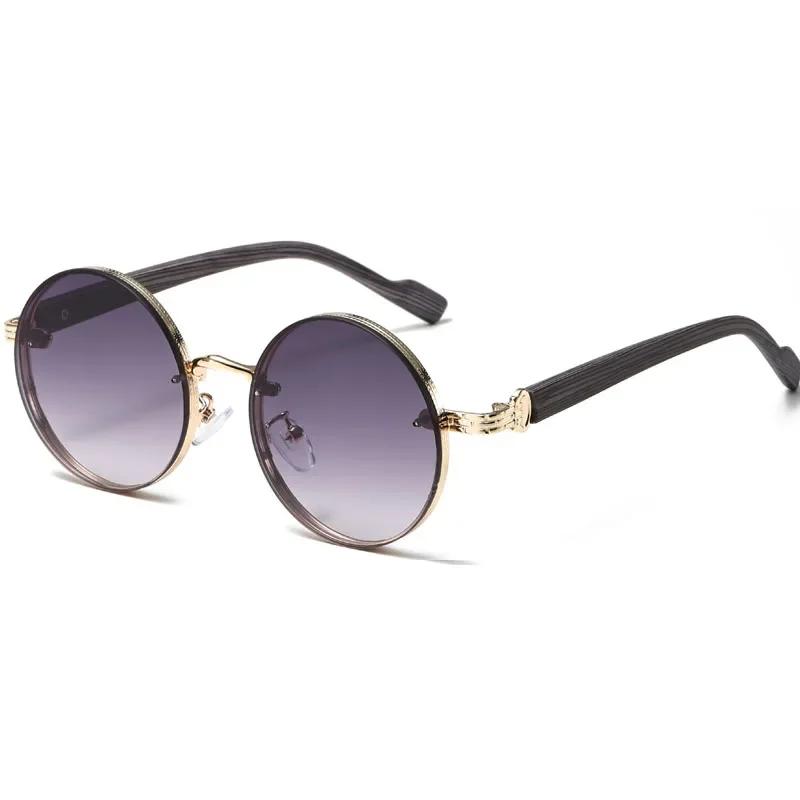 Vintage Sunglasses Retro Punk UV400 Round Frame Sun Glasses for Men Women Stylish Shades Goggles Gafas De Sol Hombre