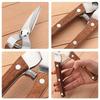 Pruning Shears Full Set of Gardening Shears Garden Elbow Garden Scissors Picking Fruit Shears Spring Manual Tool Scissors