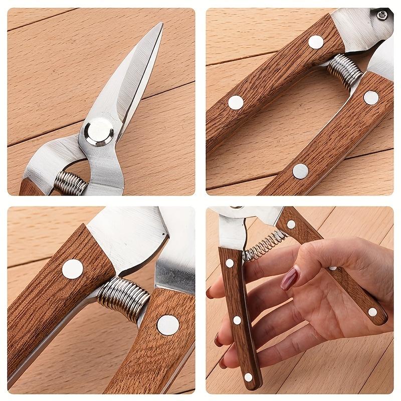 Pruning Shears Full Set of Gardening Shears Garden Elbow Garden Scissors Picking Fruit Shears Spring Manual Tool Scissors