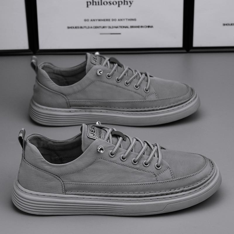 

Canvas men s shoes summer new breathable casual flat shoes soft sole one pedal cloth shoes black work tide shoes 44 серый