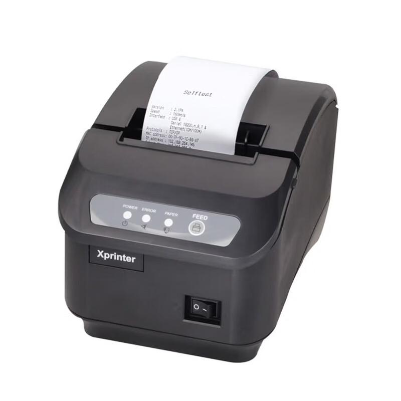 

Xprinter XP-Q200II 80mm Thermal Receipt Printer CN plug (adapter included)