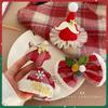 Women's Christmas Plush Hat Headband Hair Accessories