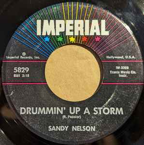 

7inch Record SANDY NELSON - Drummin Up A Storm 5829 Imperial 1962 US Rock Used