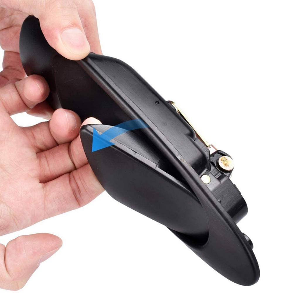 (Set de 4) Mânere noi față spate exterioare uși negre pentru Honda Civic 1992-95 1993-97 Civic Del Sol 72180SR3J02ZD 72680SR3J01ZC