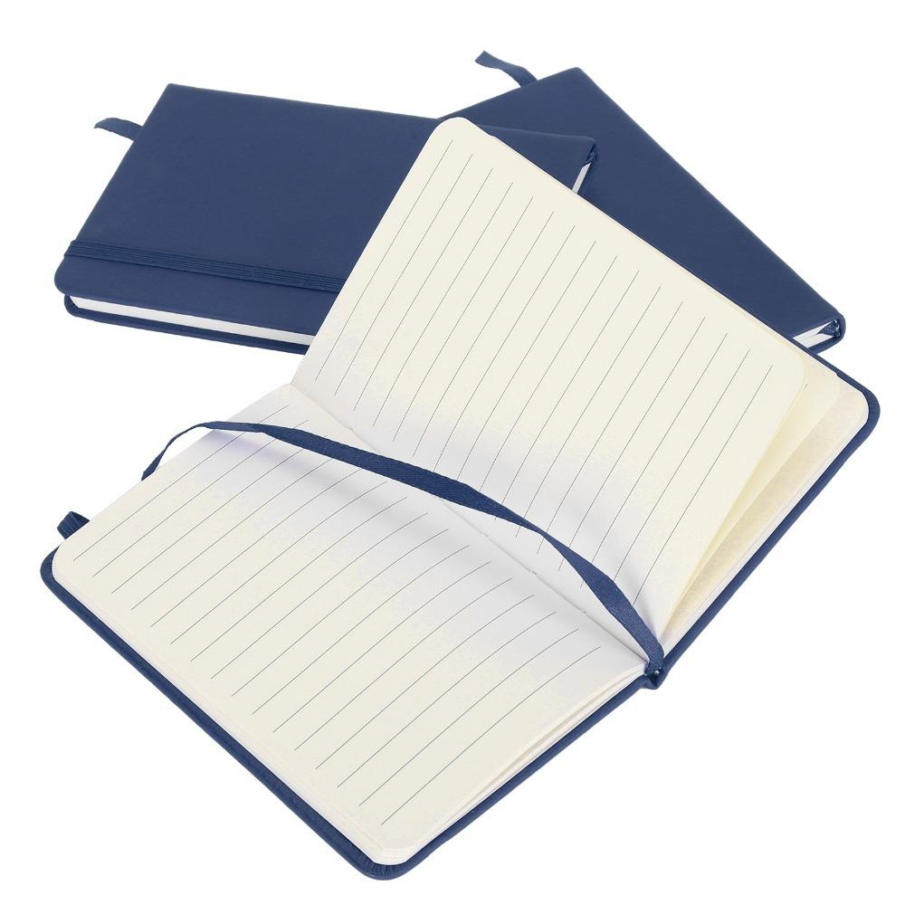 

3Pcs Hardcover Notebook A6 Journal Convenient Writing Book School Study синий