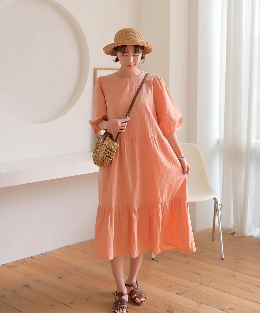 Ppaeppae Julia Jancheck Tiered Long Dress
