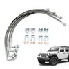 Durable Reliable Brake Lines for JK 2007-2018 89716 Stainless Steel Brake Cable