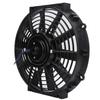 10in Slim Electric Cooling Fan Radiator 24V 80W 2100RPM 10 Straight Blades Universal for Car