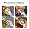Thickened 304 Stainless Steel Food Tongs