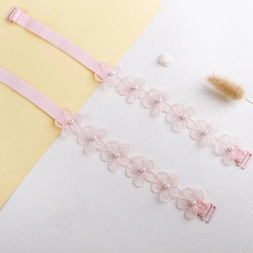 Sexy Anti-slip Lace Bra Strap Elastic Butterfly Flower Shape Shoulder Strap Adjustable Floral Bra Straps Bridal Wedding Party