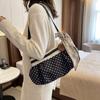 Cute Nylon Crossbody Bag Canvas Printing Handbag Sweet Polka Dot Shoulder Bag  Ladies
