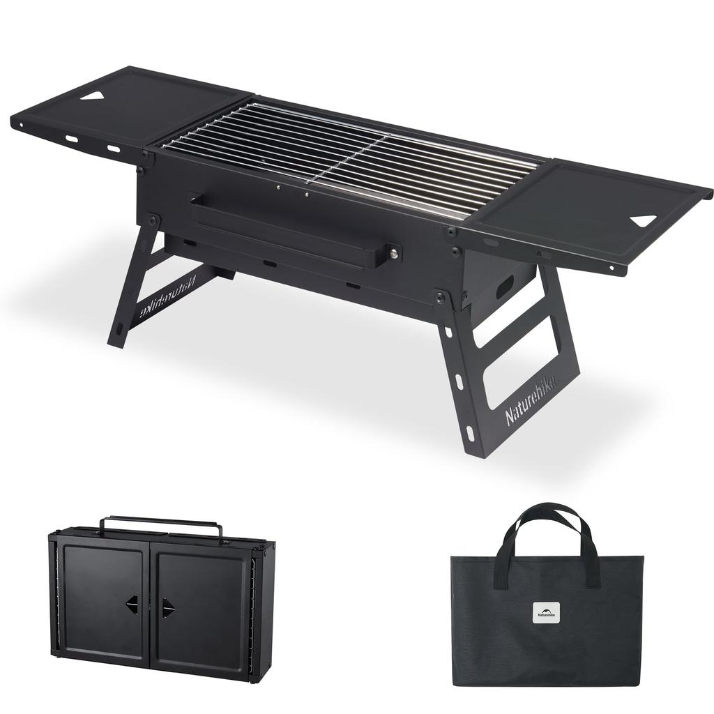 Naturehike Direct Store Barbecue Stove Foldable No Assembly Required Camping Outdoor Drawer Type Easy to Carry Storage Bag Included
