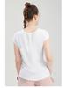 Women's Breathable Summer Sports T-Shirt - Moisture-Wicking, Round Neck, Short Sleeve, Dance & Fitness Style