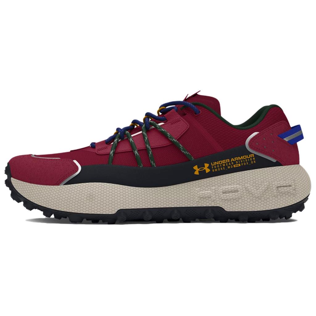 Under Armour Fat Tire Venture Pro Cardinal Unisex Sneakers Red Black Golden-Yellow 3028160-600