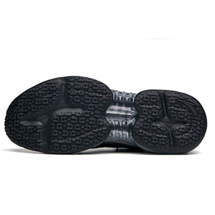 Anta Running Series Shock Absorption Low Top Running Shoes Women Sneakers Black 922135518-4