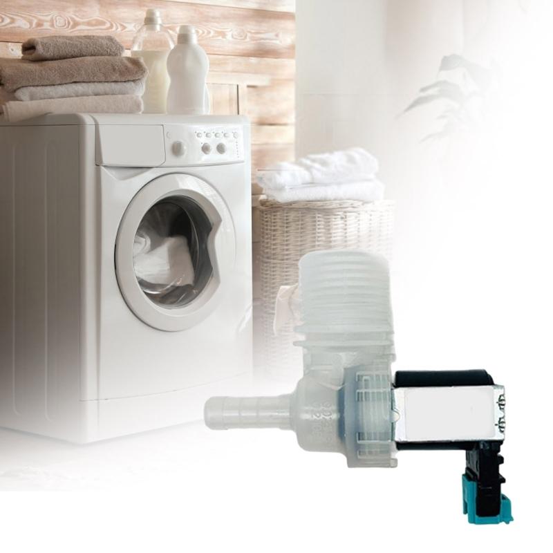 Water Saving Solenoid Valves Replacement Valves Suitable for 9000655808 Washing Machine Plastic Construction Easy Setups