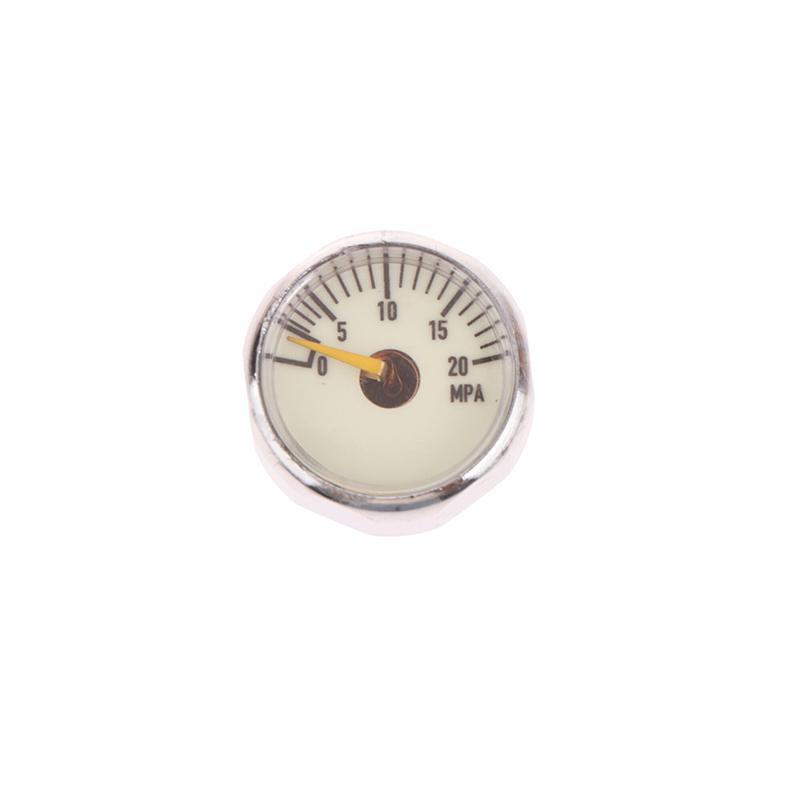 Air Mini Micro Pressure Gauge Manometer | Thread M10 M8 | 5Mpa 10Mpa 20Mpa 30Mpa 35Mpa 40Mpa 300Bar 3500Psi 5000Psi 6000Psi