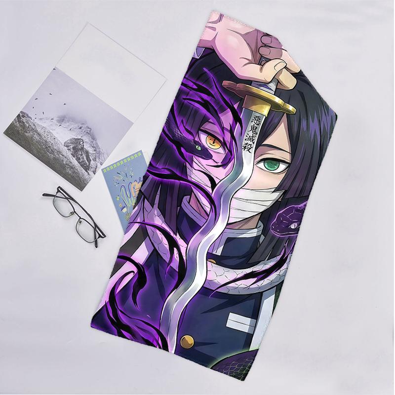 Mitsuri Iguro Fashion Beach Towel: Ideal for Summer Adventures Soft, absorbent and quick drying suitable for swimming and bathing