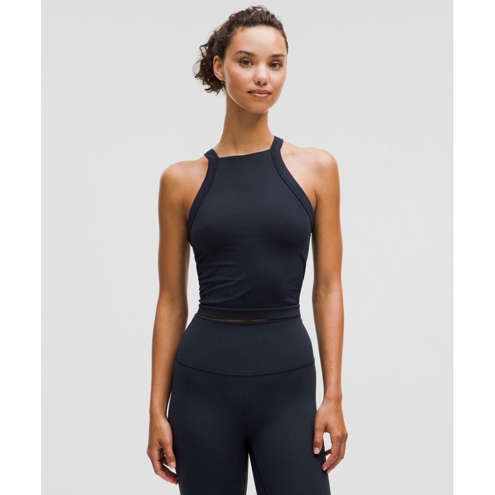 

Lululemon Бесшовная тренировочная майка-борцовка со бретельками True Navy 0