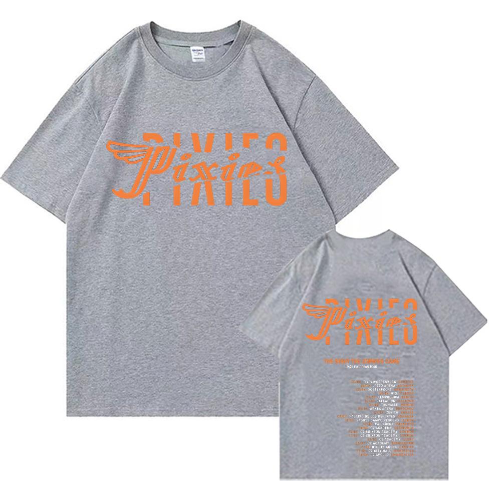 Pixies Band Cotton Tshirt The Night The Zombies Came 2025 Pixies Band Tshirts for Women Men Short Sleeve Oversized Tops T Shirts